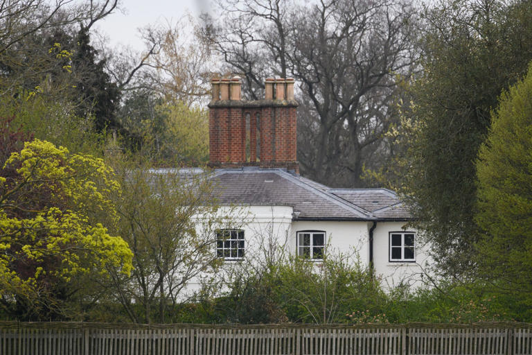 A general view of the exterior of Frogmore Cottage, in Windsor, which was home to Prince Harry and Meghan Markle until June 29, 2023. Leon Neal/Getty Images