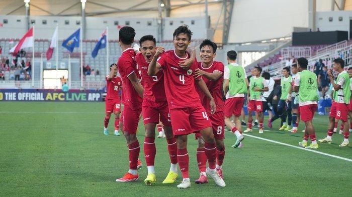 gol komang teguh penentu kemenangan timnas indonesia bungkam australia pada piala asia u23 2024