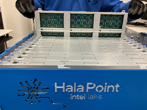 intel's hala point, the world's largest neuromorphic computer, has 1.15 billion neurons