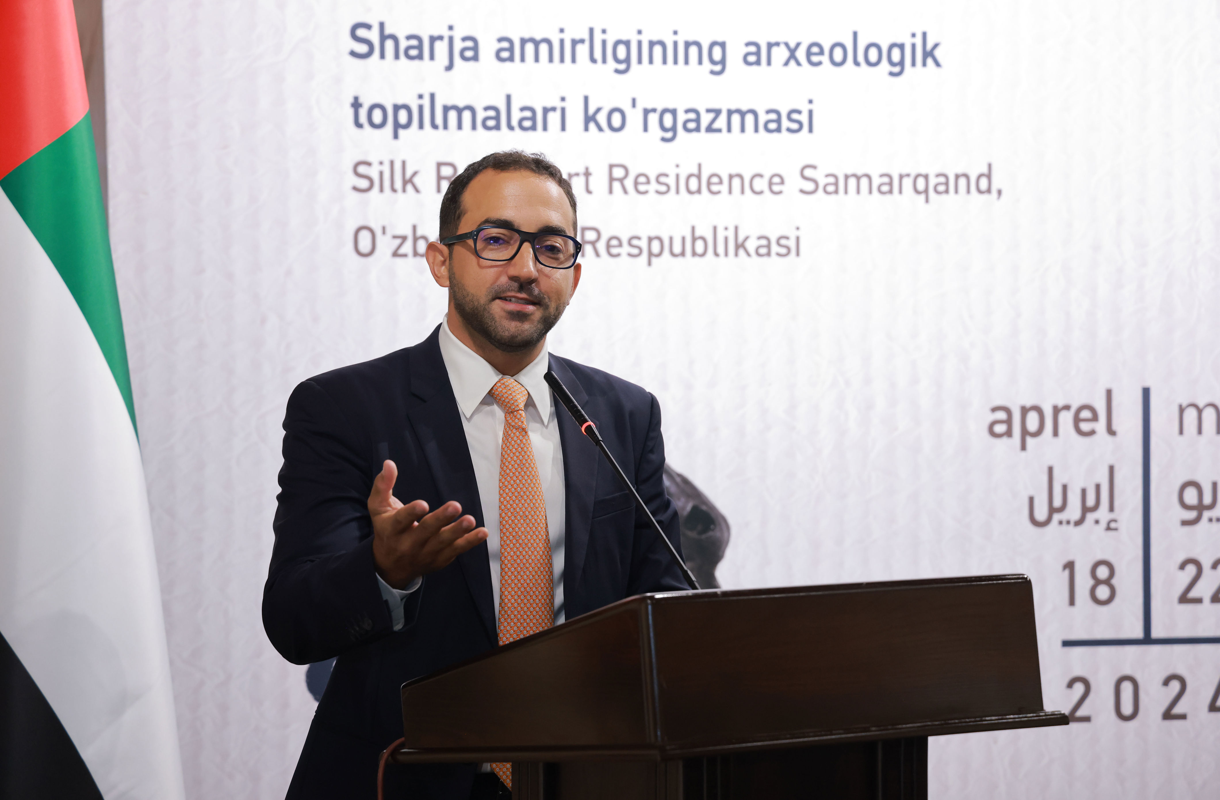sharjah archaeology authority opens exhibition in uzbekistan