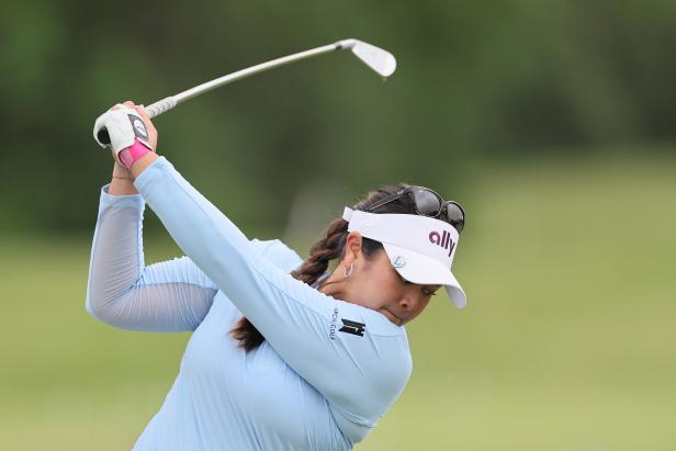 defending champion lilia vu withdraws from the chevron championship before she tees off