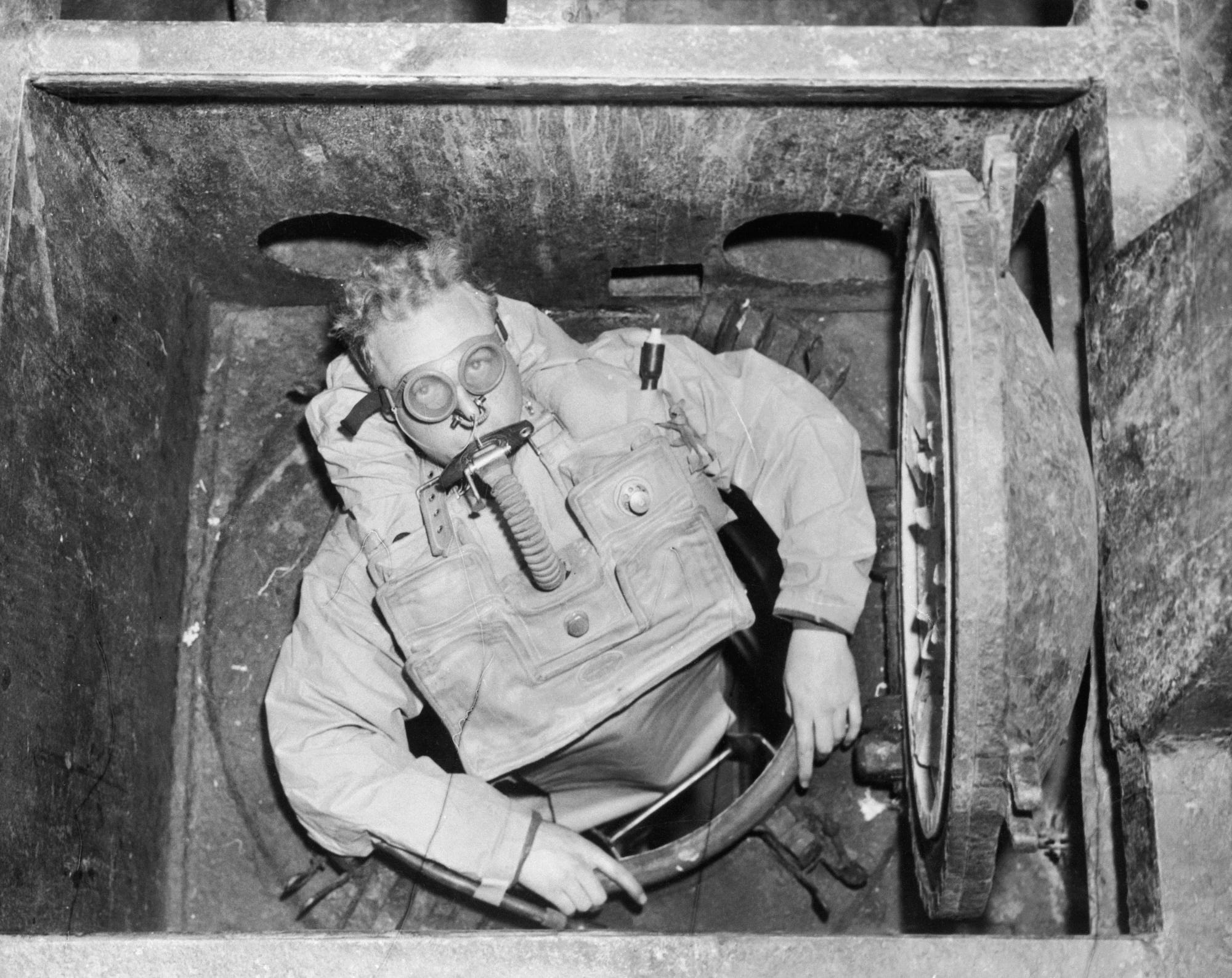 microsoft, a group of wwii-era scientists used themselves as guinea pigs to learn to breathe underwater. their experiments helped make d-day possible.