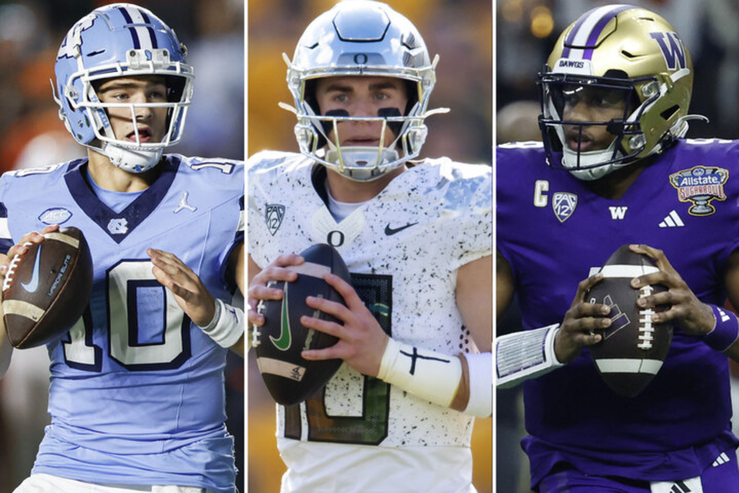 ceiling, floor for drake maye, bo nix and more top qbs in 2024 nfl draft