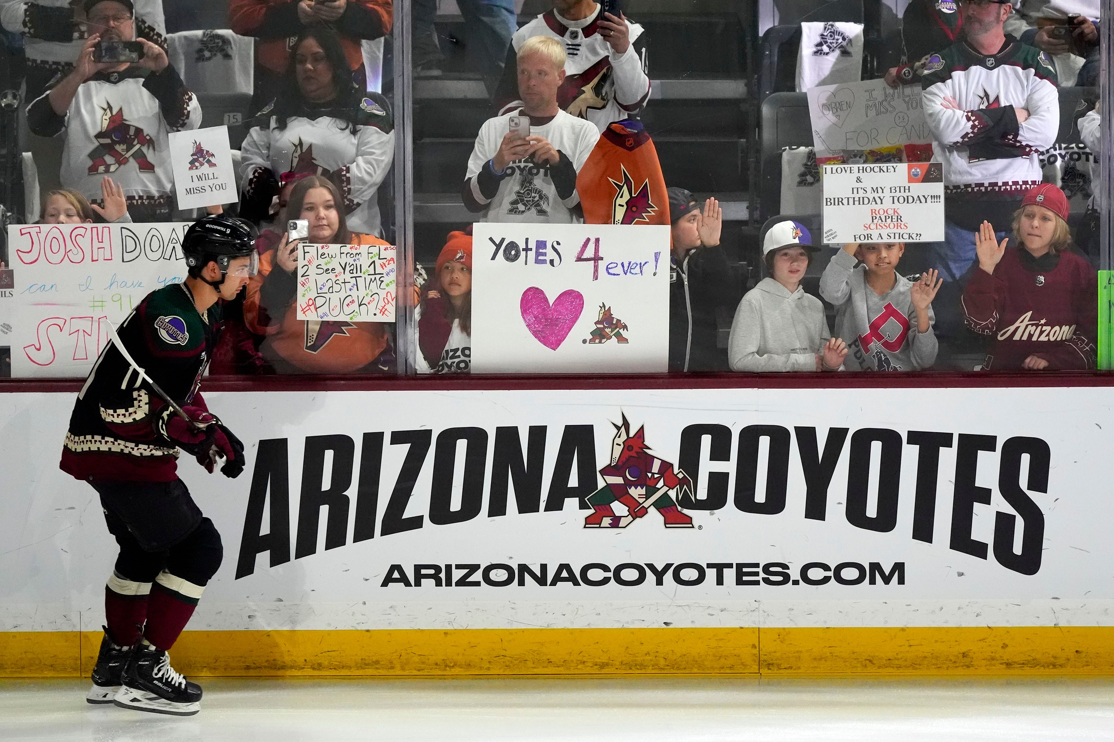 Coyotes Officially Leaving Arizona For Salt Lake City Following ...