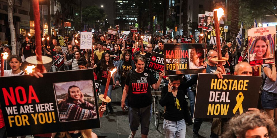 Tausende Protestieren In Tel Aviv Wieder Für Freilassung Der Geiseln