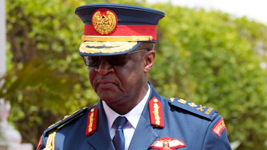 General Francis Ogolla in 2023. Pic: AP