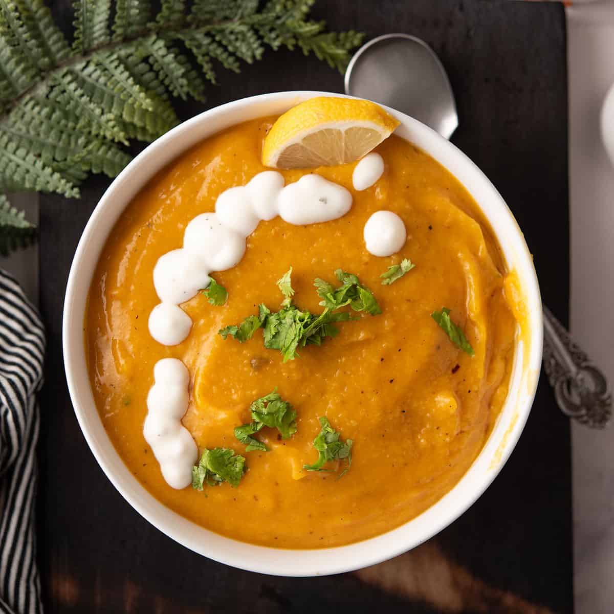 3 Ingredient Butternut Squash Soup