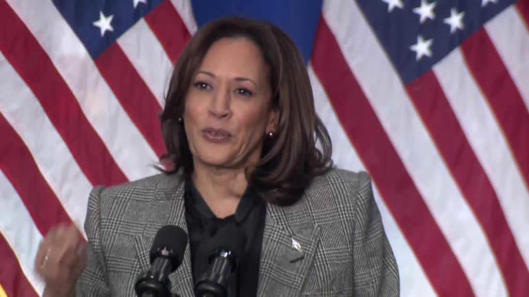 VP Kamala Harris returns for third time to Wisconsin in 2024