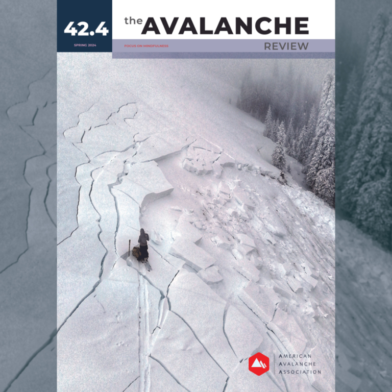 The Story Behind the Image: Ben VandenBos's Avalanche Photo