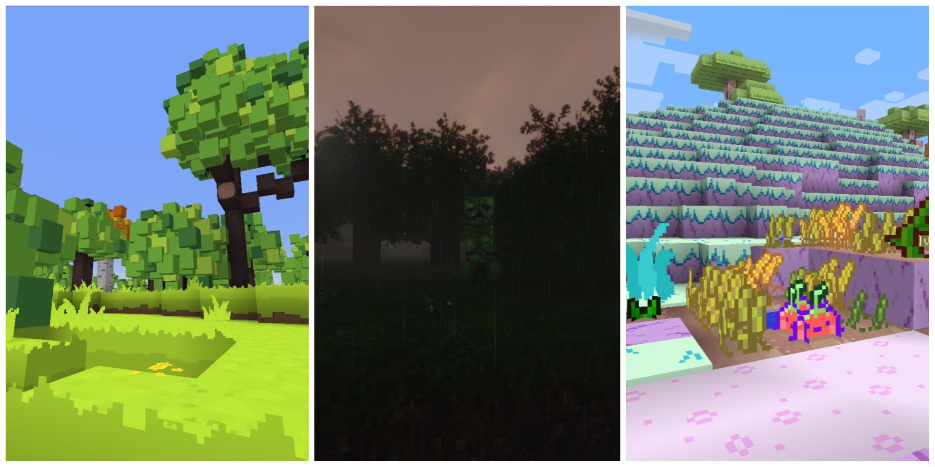 microsoft, android, resource packs that change minecraft