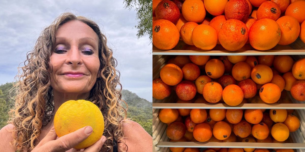 kvinde drikker kun appelsinjuice i 40 dage og viser, hvad der skete med hendes krop