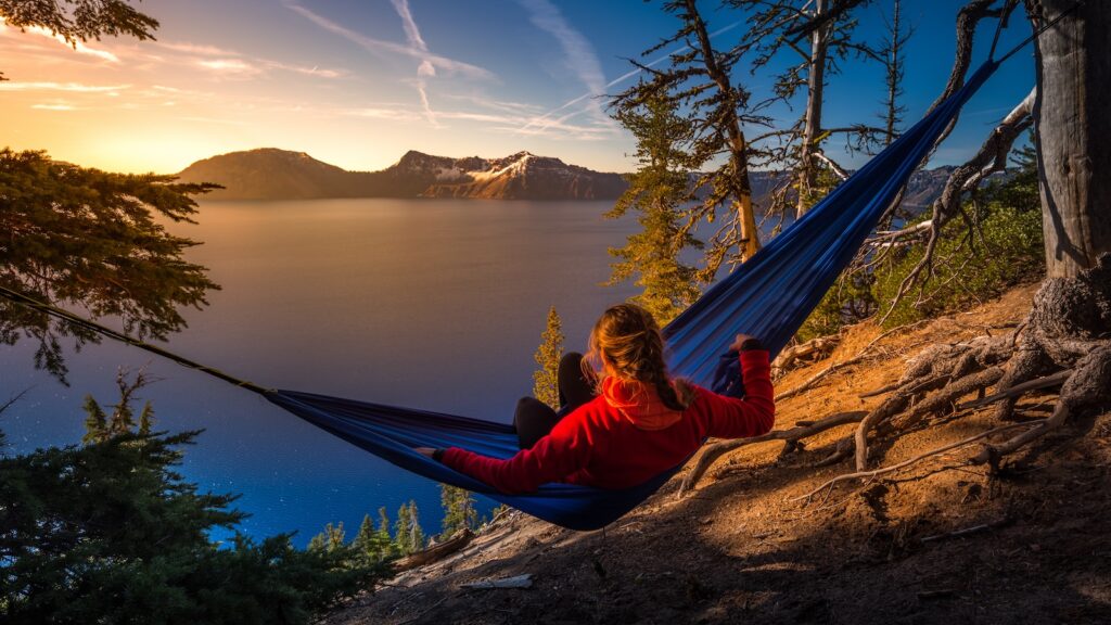 <p>Crater Lake is surrounded by hikes that range from gentle strolls to lovely overlooks to strenuous climbs up the numerous peaks that surround the lake.</p><p>The Garfield Peak trail starts and ends at the Crater Lake Lodge and is popular for its stunning views and easy access.</p><p>Those looking for a bit more adventure can head to the 4.3-mile Mt. Scott trail, which climbs 1,275 feet to the summit and provides some of the best views of the park.</p>