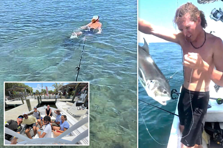 Heartbreaking video shows cruise ship passenger swimming, fishing with friends week before fatal jump