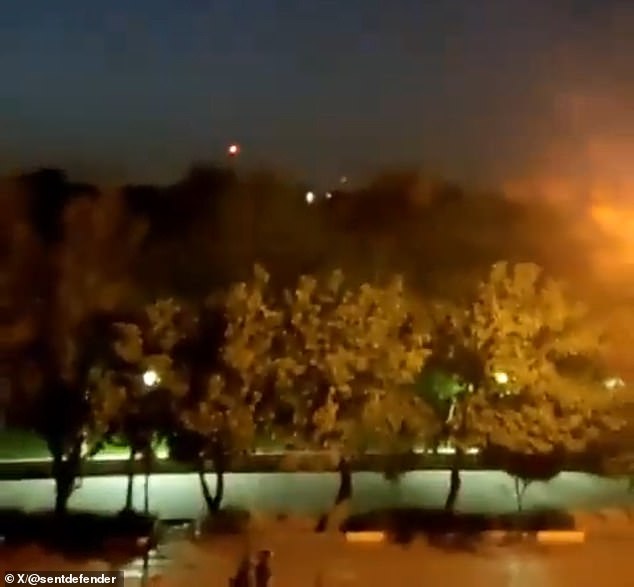 israel 'strikes iran' as explosions rock hostile state