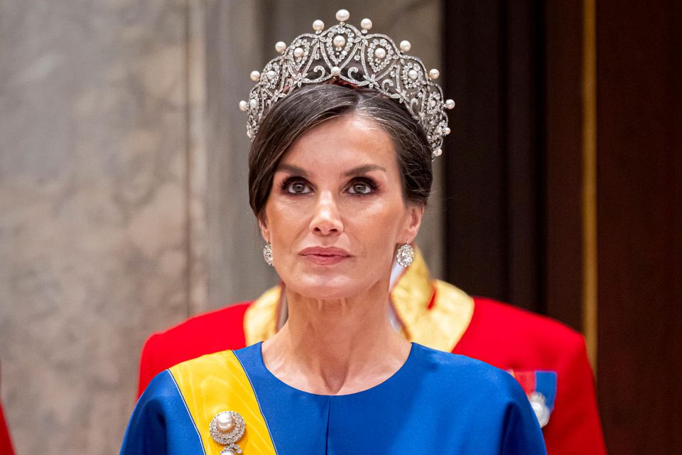 königin letizia: hof äußert sich zu ihrem orden beim staatsbankett