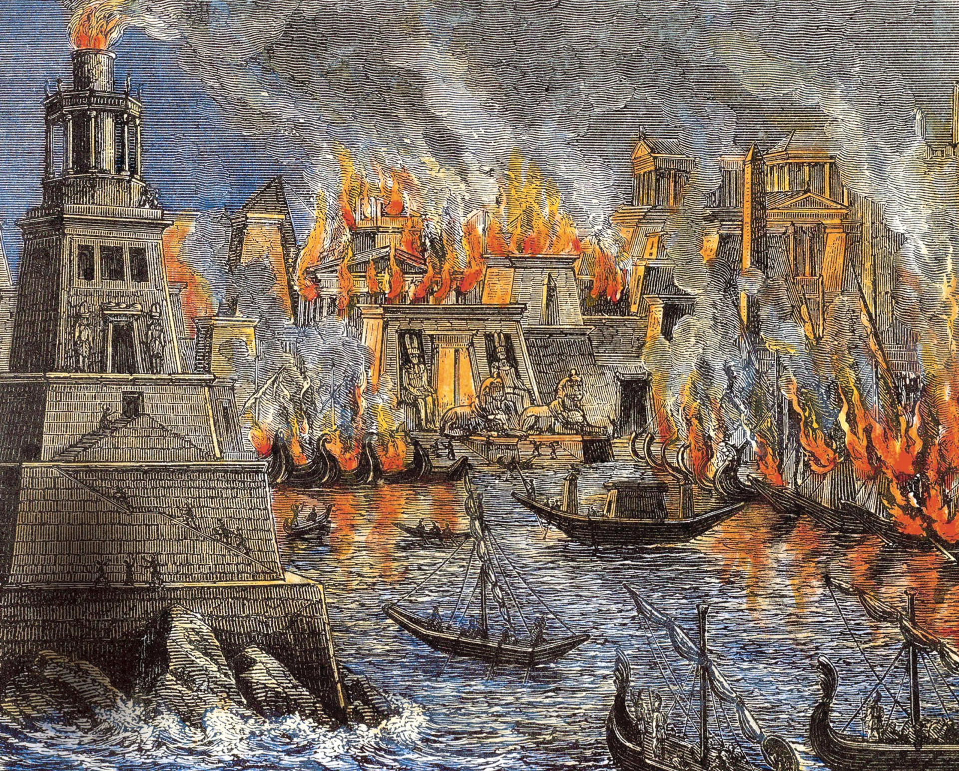 Historic buildings damaged or destroyed by fire