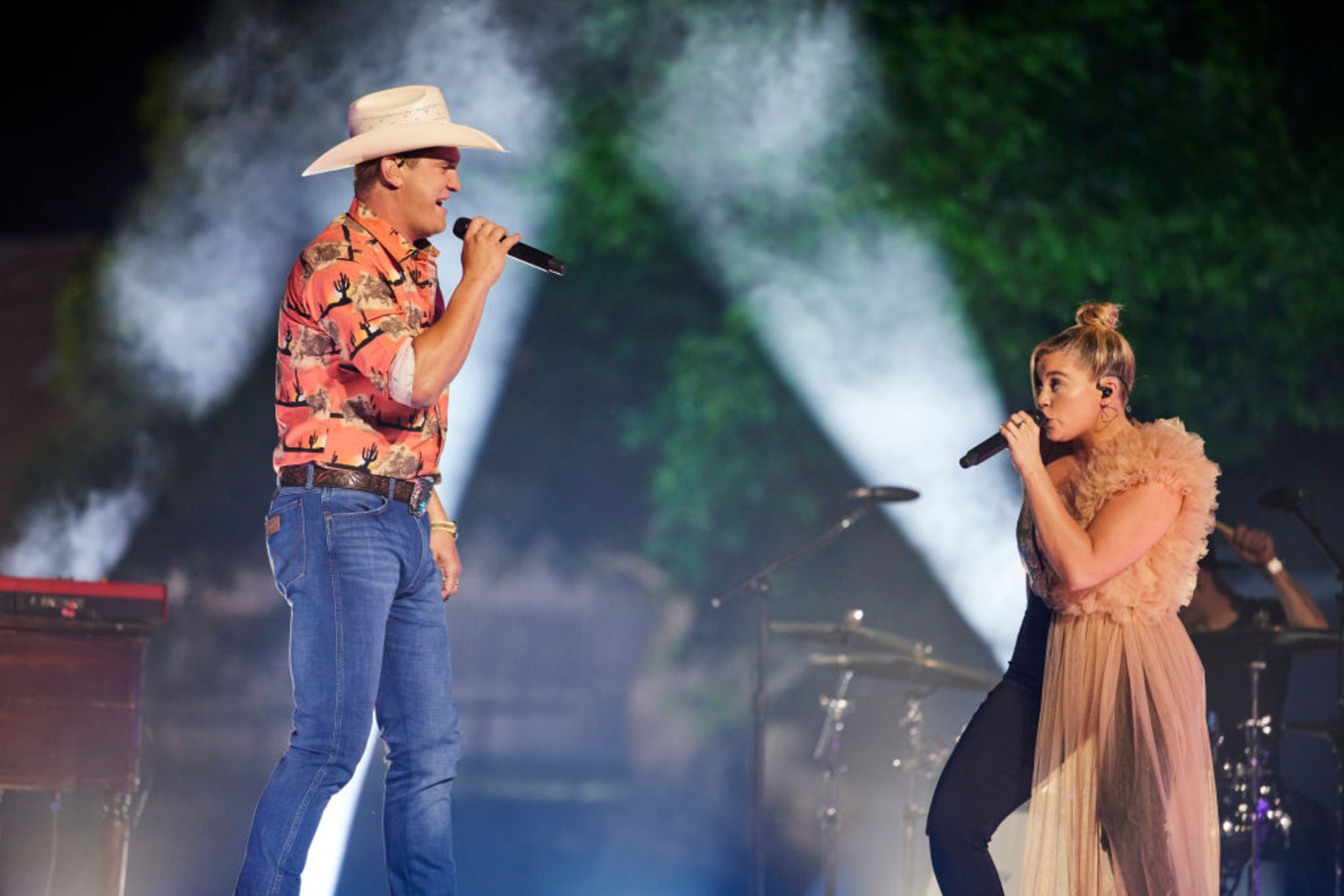 <p>Even though it wasn't a massive hit, Jon Pardi and Lauren Alaina's "Don't Blame it on the Whiskey" had a pair of major superstars behind its lyrics: Eric Church and Miranda Lambert were among the song's writers. </p><p>You may also like: <a href='https://www.yardbarker.com/entertainment/articles/two_part_harmony_the_best_musical_couples_of_all_time/s1__39242062'>Two-part harmony: The best musical couples of all time</a></p>