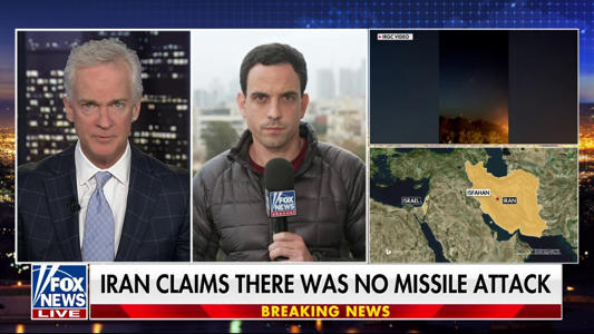 Iran says there was no missile strike<br><br>