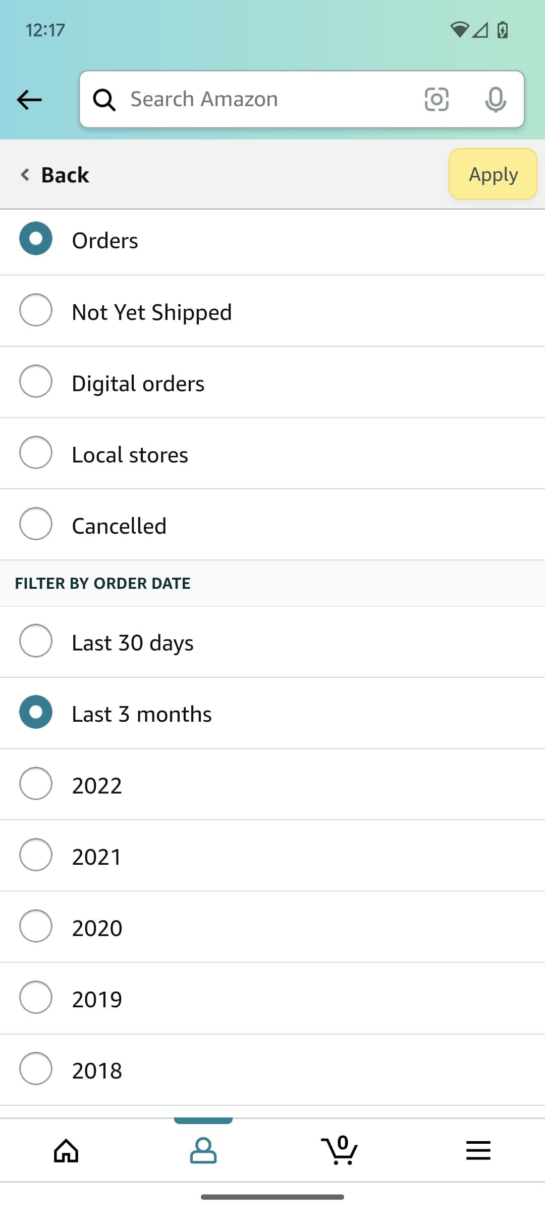 How To Find Your Amazon Order History