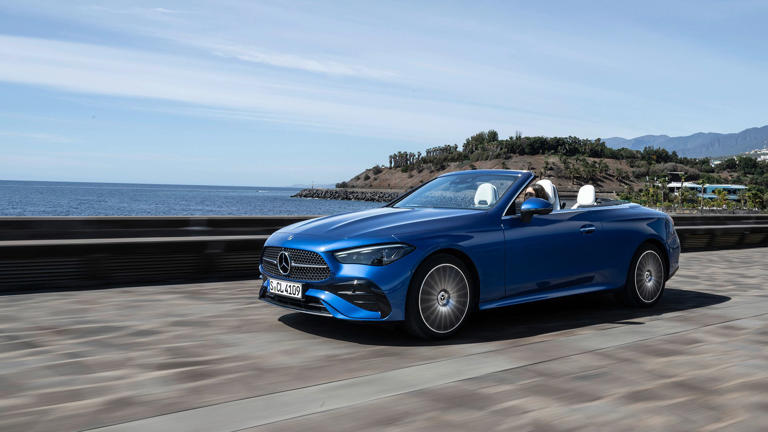 Mercedes-Benz Drops the New 2024 CLE Cabriolet Droptop Variant of the Coupe