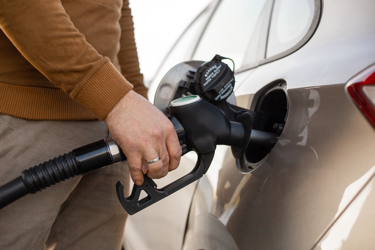 <p>The next time you get gas, reach for your cash instead of your card, advises <strong>Bill Ryze</strong>, <a rel="noopener noreferrer external nofollow" href="https://fiona.com">certified financial consultant</a> and board advisor at Fiona.</p><p>"You may have noticed that most gas stations offer a discount for cash payments," he points out.</p><p>As <em>Forbes</em> further explains, stations will mark prices higher for card payments to <a rel="noopener noreferrer external nofollow" href="https://www.forbes.com/sites/halahtouryalai/2011/10/21/cash-or-credit-at-the-gas-pump-the-choice-is-costing-you/?sh=32ac0f8f6fa8">offset transactions fees</a> from banks and credit card companies. The difference can be as high as 40 cents in some places, so "when paying for gas, it is best to pay in cash to take advantage of discounts," Ryze confirms.<strong>Williams Bevins</strong>, a <a rel="noopener noreferrer external nofollow" href="https://williambevins.com/areas-served/Franklin-tn/">licensed financial advisor</a> based in Franklin, Tennessee, says paying in cash can also prevent you from potentially getting scammed while fueling up.</p><p>"Criminals have used gas station pumps by equipping them with <a rel="noopener noreferrer external nofollow" href="https://bestlifeonline.com/gas-station-skimming-fbi-news/">malicious devices</a> known as 'skimmers' that may be used to steal your credit card information without you even knowing," Bevins cautions.<p><strong>RELATED: <a rel="noopener noreferrer external nofollow" href="https://bestlifeonline.com/when-to-tip-in-cash/">4 Times You Should Always Tip in Cash, Etiquette Experts Say</a>.</strong></p></p>
