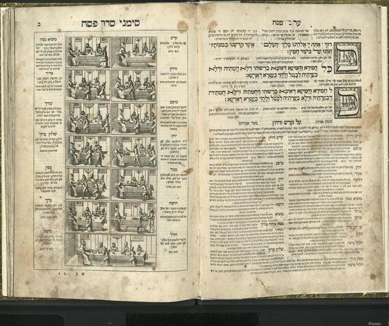 From sumptuous engravings to stick-figure sketches, Passover Haggadahs ...