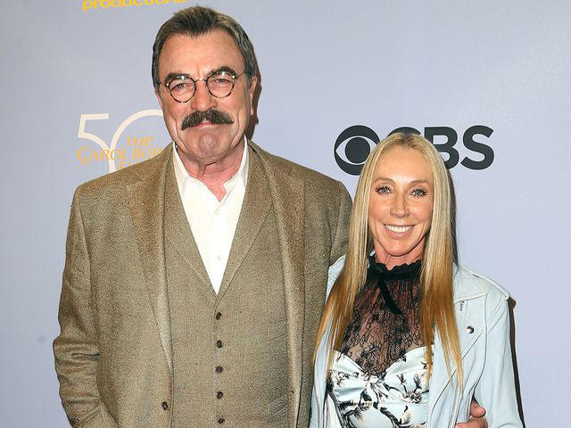 Tommaso Boddi/WireImage Tom Selleck (Left) and Jillie Mack (Right) in October 2017