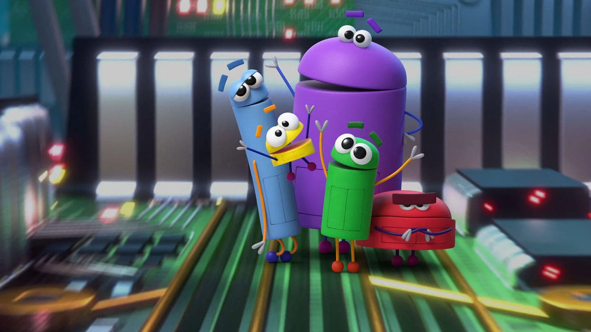 Join the StoryBots, colorful characters who seek answers to kids' big questions, as they embark on educational adventures to explore topics like space, dinosaurs, and the human body. It's a fun and educational series for young viewers.]]>