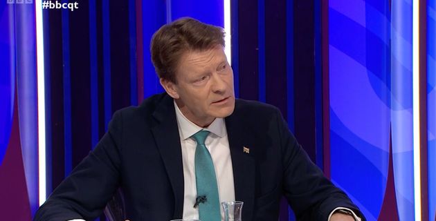 bbc question time audience bursts out laughing at richard tice's take on climate change