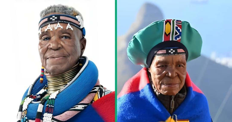 South African artist Esther Mahlangu honoured with a mathematics doctorate from UNISA