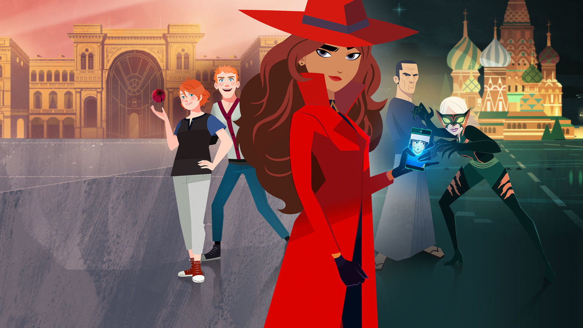 Follow the adventures of Carmen Sandiego, a master thief turned international hero, as she travels the world to stop villains and protect valuable artifacts. This animated series is full of action, mystery, and globe-trotting fun.]]>