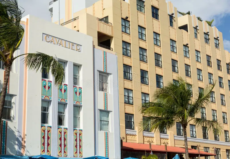 The Cavalier Hotel is a historic Art Deco building on Ocean Drive, known for its distinctive pink facade, decorative detailing, and oceanfront location. Built in 1936, it has been beautifully restored and is now a boutique hotel that offers a luxurious retreat in the heart of South Beach.]]>