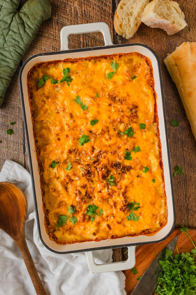 Cheesy Chicken And Rice Casserole