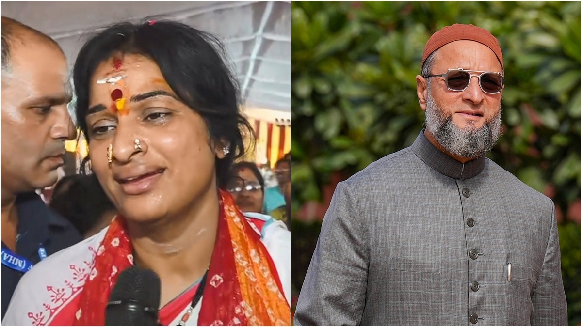 Hyderabad BJP Candidate Madhavi Latha Accuses Owaisi Of 'Editing' Viral ...