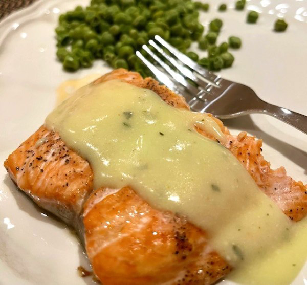 Dinner Tonight: Roasted Salmon with Béarnaise Sauce and 2021 Bouchaine ...