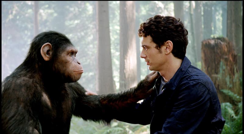 <p>James Franco had become a household name in Hollywood when he was cast to star in 2011's Planet of the Apes. With a $93 million U.S. budget, the special effects added with James Franco's talent made the film a huge success! </p>