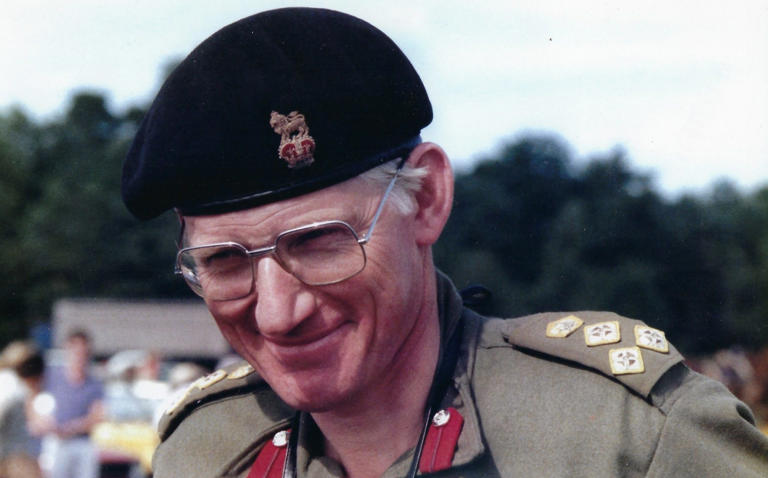 Maj Gen Nick Ansell, respected commander of ‘The Skins’ and a noted ...