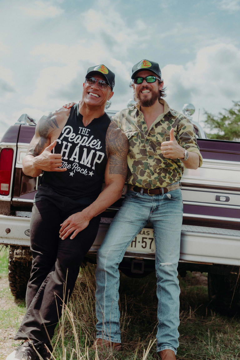 Chris Janson enlisted his longtime friend Dwayne "The Rock" Johnson to pair with him in his new music video for "Whatcha See Is Whatcha Get."