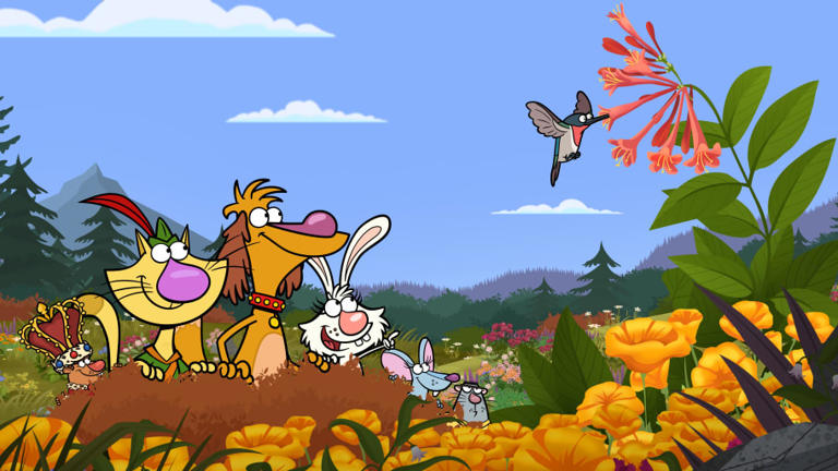 Chris Parnell and Kate Micucci head back to nature for Nature Cat's ...