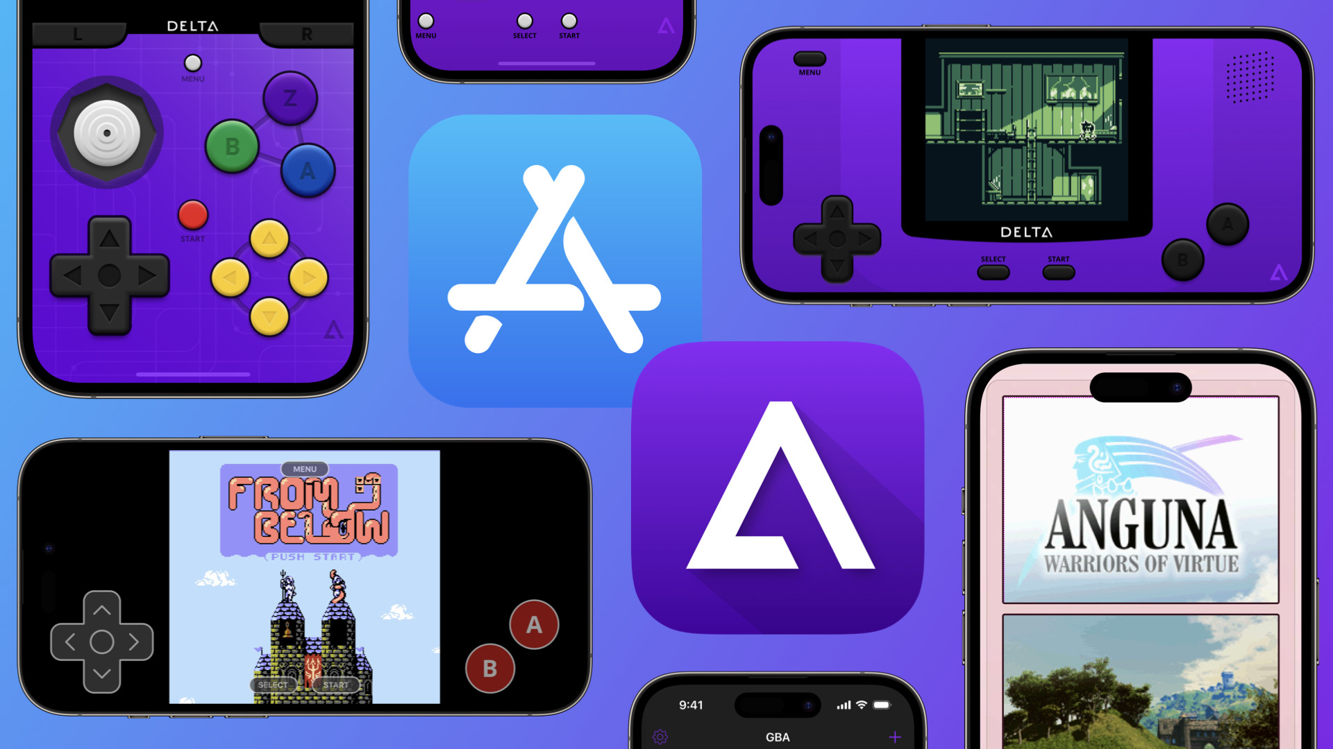 airplay turns the delta emulator into a full-on retro console