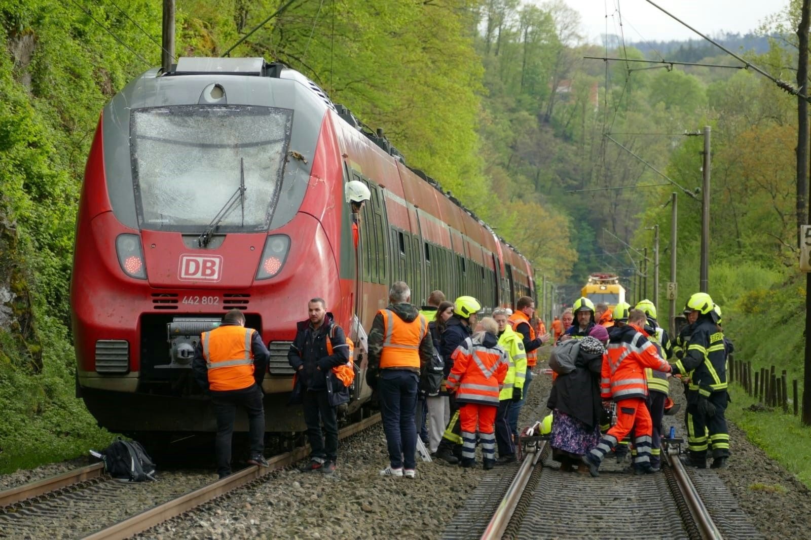 Baum Auf Oberleitung: 300 Fahrgäste Saßen Stundenlang In Zug In Windeck ...