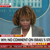 White House has no comment on Israel strikes, Middle East tensions<br>