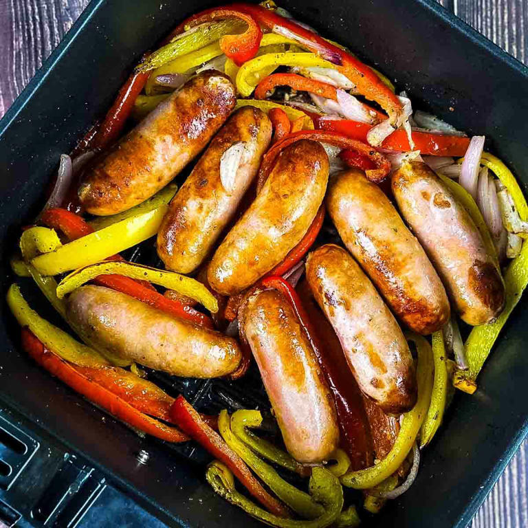 Air Fryer Sausage And Peppers