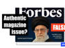 Forbes cover honoring Iranian leader is fake<br><br>