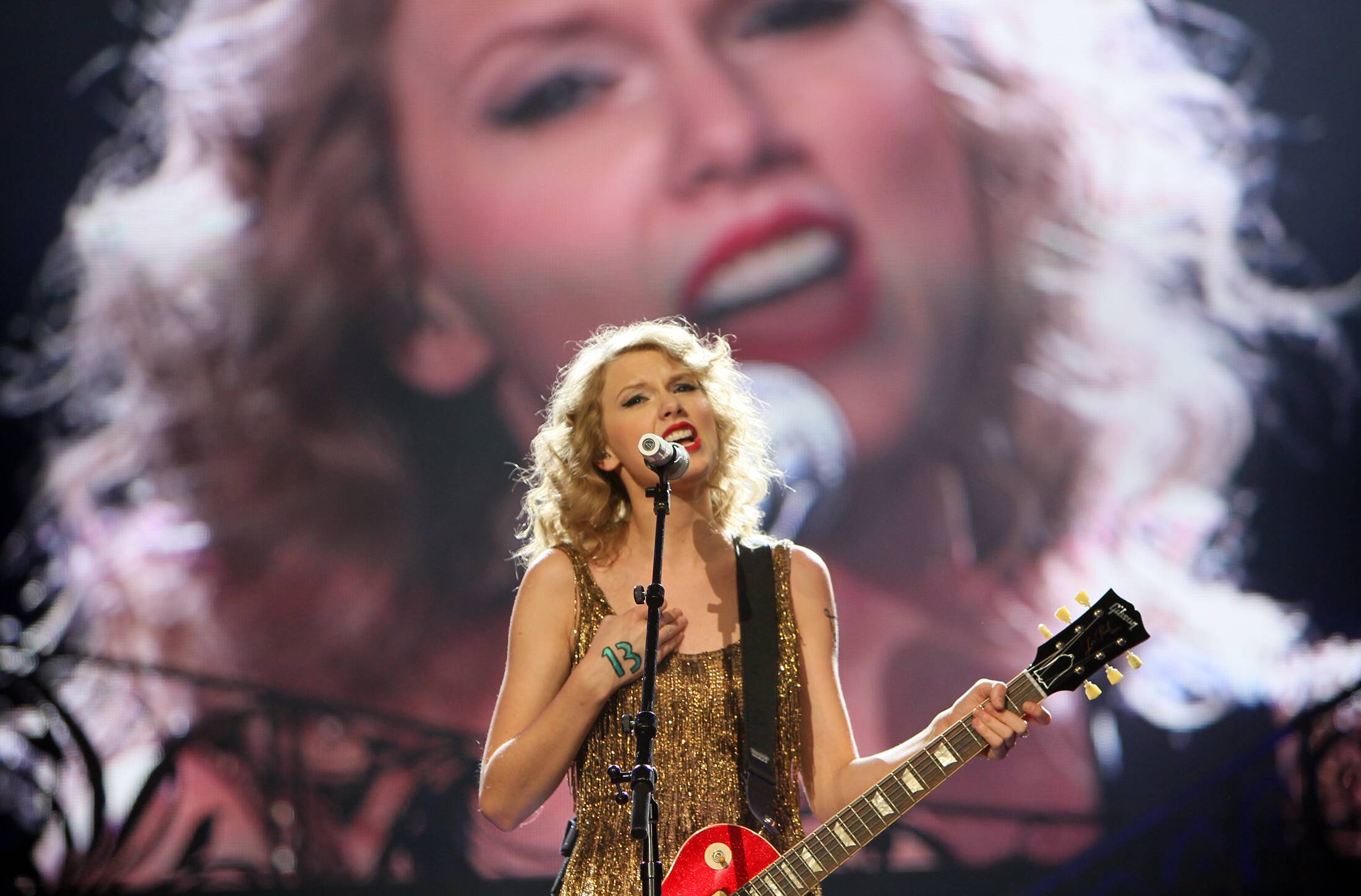 If a piano rendition of “Dorothea” didn’t bring you to tears at Swift’s GEHA Field show at Arrowhead Stadium in Kansas City, Swift made sure “the saddest song she’s ever written” aka “Last Kiss” would do the trick. The “Speak Now” song’s inclusion as the surprise song that day was particularly telling as it features a lyric referencing July 9 and the concert took place on July 8.