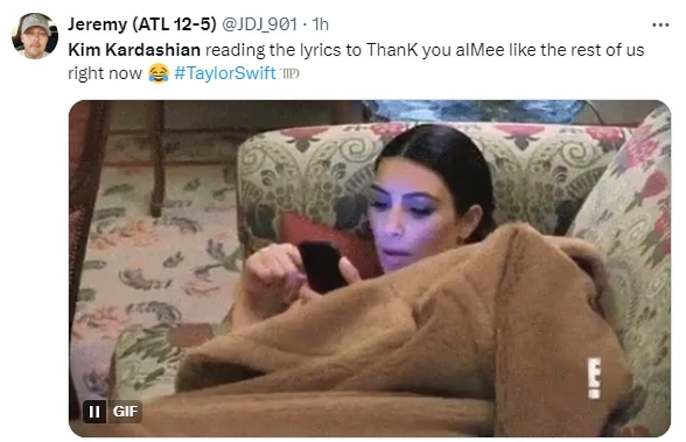 Taylor Swift reignites feud with Kim K as she drops 'diss tracks'