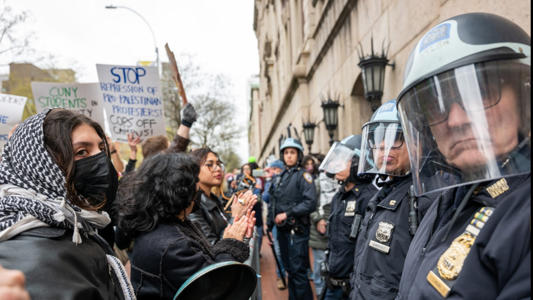 NYPD arrests 108 pro-Palestinian protesters at Columbia University<br><br>