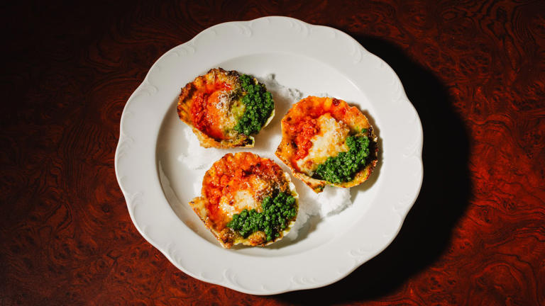 Green Vodka Sauce And Lasagna Chips At A New Brooklyn Restaurant