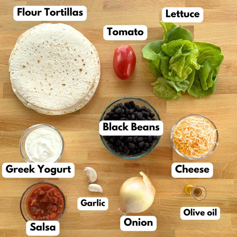 Easy Black Bean Wraps