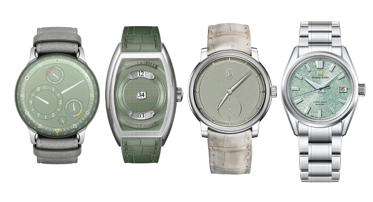Sage Advice: Pale Green Is Shaping Up to Be 2024's Coolest Watch Dial Color